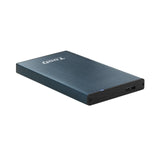 Tooq Carcasa Externa Hdd/Sdd 2.5" Hasta 9,5mm Sata Usb 3.0 - Azul Marino Metalizado