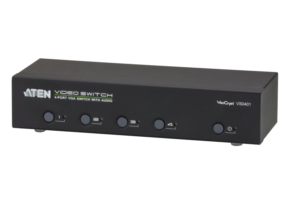 4-Port Vga Audio/Video Switch