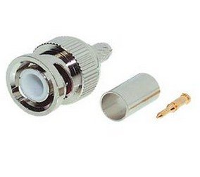 S-Conn Bnc, Rg 58 U Conector Plata