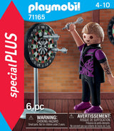 Playmobil 71165 Special Plus Jugador De Dardos Y Tablero De Dardos.