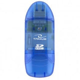 EAN 5901299901144 - TITANUM TA101B lector de tarjeta USB 2.0 Azul imagen 3
