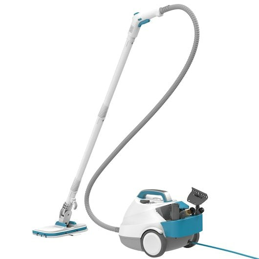 Limpiador  Black & Decker Bhsmp2314-Qs  A Vapor  De Cilindro 1,2 L 2300 W Azul, Blanco