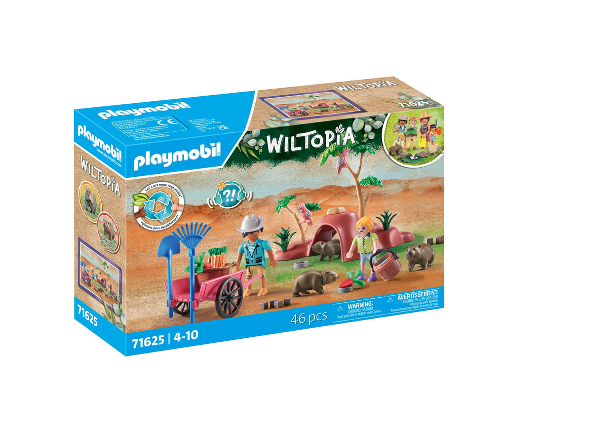 Playmobil Wiltopia Refugio Del Tejon Australiano