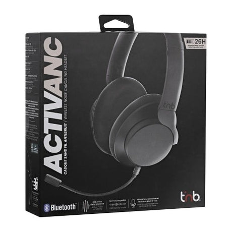 EAN 3303170116159 - T'nB ACTIVANC auricular y casco Auriculares Inalámbrico y alámbrico Diadema Llamadas/Música Bluetooth Neg imagen 6