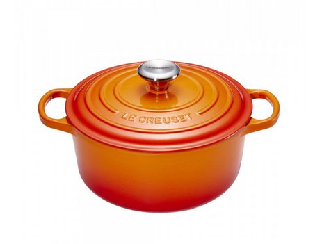 Olla Le Creuset 21177260902430  Alta 5,3 L Naranja