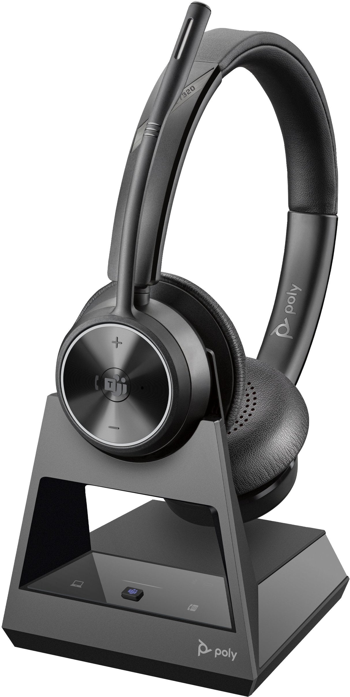 EAN 0197498537603 - Poly Savi 7320 Stereo Microsoft Teams Certified DECT 1880-1900 MHz Top Auriculares Inalámbrico De mano Of imagen 1