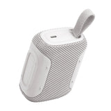 Jbl Go 5 Altavoz Bluetooth Ultraportátil Con Sonido Big Jbl Pro Y Graves Fuertes, Emparejamiento Airtouch, Diseño Impermeable Y Tiempo De Reproducción De 10 Horas, Color Blanco