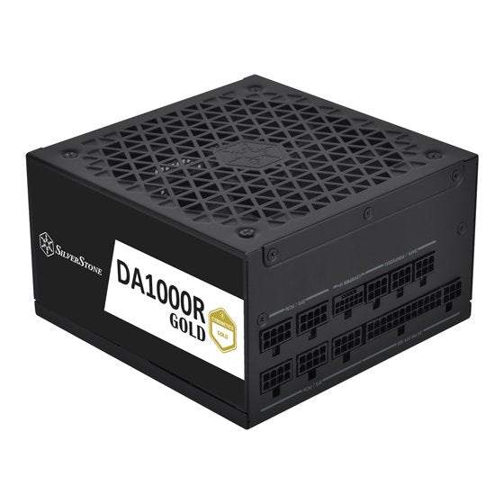 Fuente De Alimentación Silverstone Da1000r Gold - Cybenetics Gold, Modular, Pcie 5.0 1000w, Sst-Da1000r-Gm