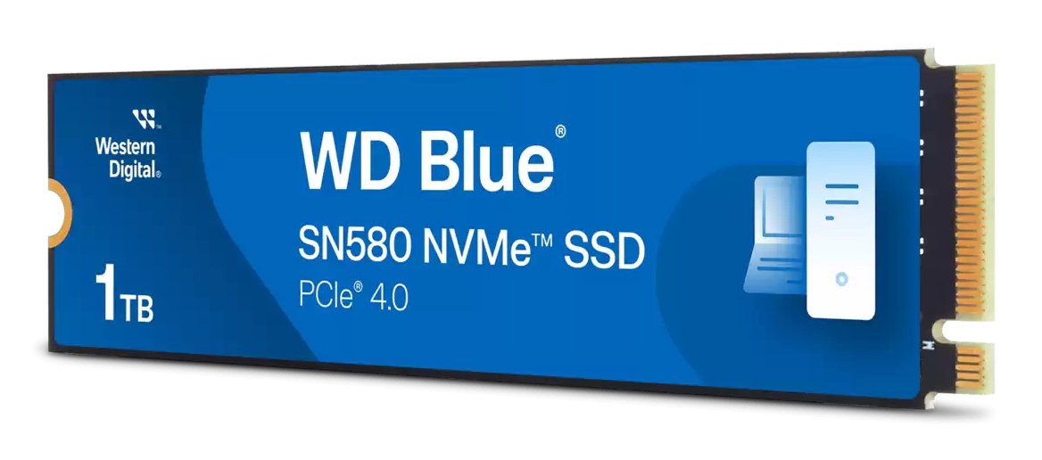Disco Ssd Western Digital Wd Blue Sn580 M.2 1 Tb Pci Express 4.0 Tlc Nvme