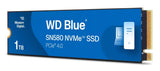 Disco Ssd Western Digital Wd Blue Sn580 M.2 1 Tb Pci Express 4.0 Tlc Nvme