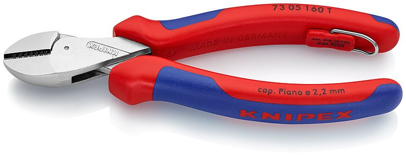 Knipex X-Cut 73 05 160 T Taller Alicate De Corte Lateral 160 Mm