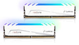 Mushkin Memoria 32 Gb Ddr5 6400 (2x 16 Gb) Kit Dual Blanca Redline Lumina White Mlb5c640a77p16gx2