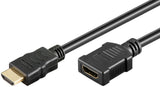 Cable Extension 1,00m Hdmi A Macho > Hdmi A Hembra 4k/60hz