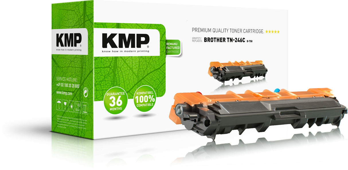 Kmp Toner Compatible Brother Tn-246c Comp. Cyan 2200 S.           B-T58