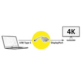 Roline Display Adapter Usb Typ C - Displayport V1.2, St Bu