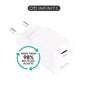 EAN 5715063034729 - eSTUFF ES637025 cargador de dispositivo móvil Smartphone Blanco Corriente alterna Carga rápida Interior imagen 1