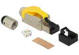 EAN 4043619862870 - DeLOCK 86287 conector RJ-45 Plata, Amarillo imagen 2