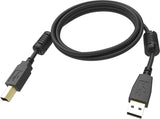 EAN 4911615000001 - Vision TC 1MUSB/BL cable USB USB 2.0 1 m USB B USB A Negro imagen 1