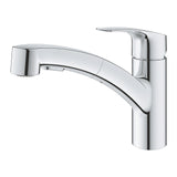 Grifo De Cocina Monocomando Extraíble Grohe Eurosmart 1/2