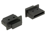 Delock 64029 Cubierta Contra Polvo Para Hdmi-A Hembra Con Agarre. 10 Piezas En Negro