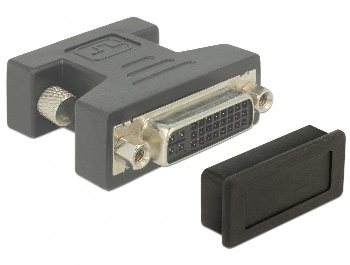 Staubschutz Für Dvi Buchse 10 Stück Schwarz