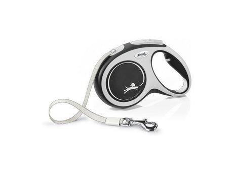 EAN 4000498043820 - Flexi New COMFORT 8 m Negro, Gris Perro Correa retráctil imagen 1