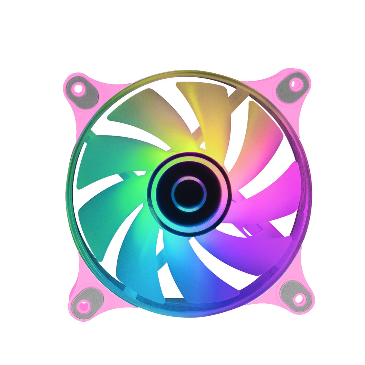 Ventilador Mars Gaming Mf-3d 12cm Argb Rosa