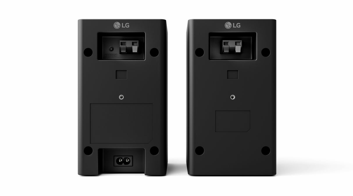 Barra De Sonido Lg S40tr Black  Con Subwoofer Y Altavoces Traseros Inalámbricos 400w 4.1ch