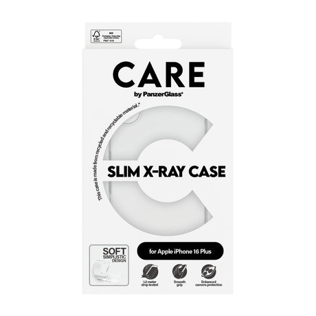 EAN 5715685005824 - PanzerGlass CARE™ by ® X-Ray Case iPhone 16 Plus funda para teléfono móvil Transparente imagen 3