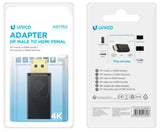 Adaptador Unico Dp Macho A Hdmi Hembra. Negro Ce
