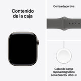 EAN 0195950478303 - Apple Watch Series 11 OLED 46 mm Digital 416 x 496 Pixeles Pantalla táctil 5G Titanio Wifi GPS (satélite) imagen 8