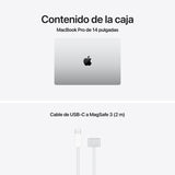 Apple Macbook Pro 14' M5 10-Core Cpu 32gb 1tb Ssd 10-Core Gpu Plata