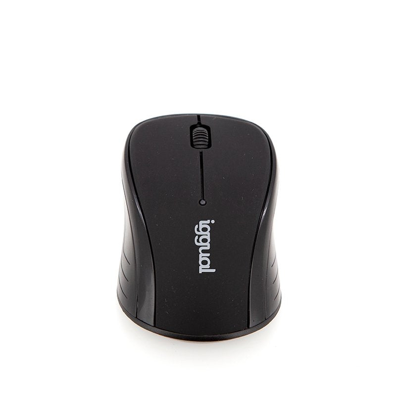 Iggual Ratón Inalámbrico Wom-Basic-1200dpi Negro