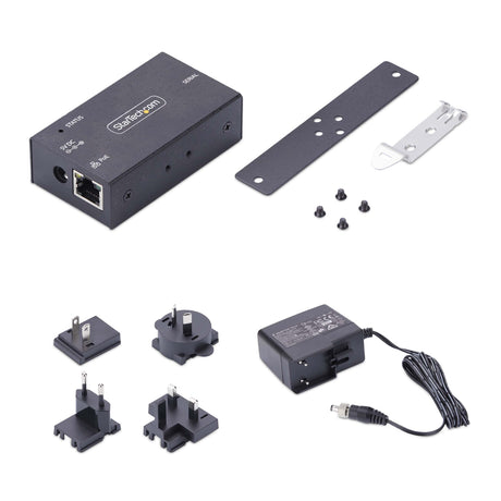EAN 0065030906005 - StarTech.com I13P-SERIAL-ETHERNET convertidor, repetidor y aislador en serie RS-232 RJ-45 Negro imagen 9