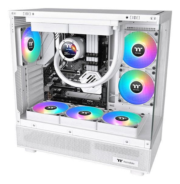 Ventilador Pc Inverso Thermaltake Ct120 Argb 2xvent Blanco
