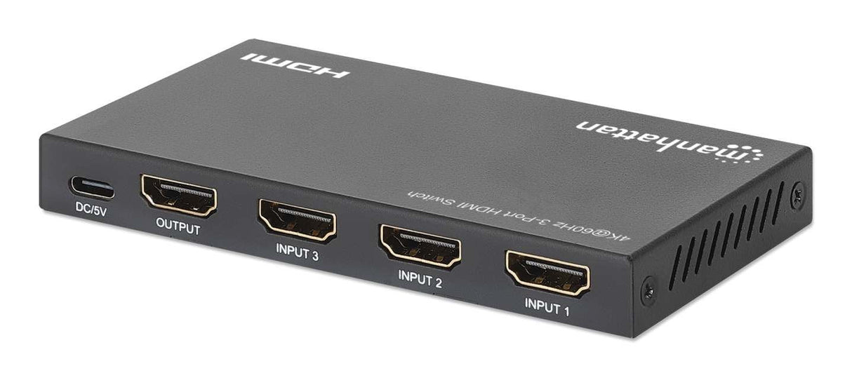 Manhattan 4k 60hz 3-Port Hdmi-Switch