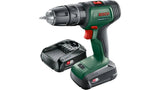 Bosch Taladro Combinado A Batería Universalimpact 18v + Systembox, Batería Li-Ion 1,5ah + 2,5ah, Maletín + 210 Accesorios, Power For All Alliance