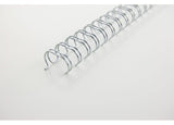 Gbc Wirebind Pack De 100 Alambres De Encuadernacion 8mm Para Paso 3:1 Redondo O Cuadrado - Formato A4 - Para 34