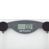 Báscula De Baño Orbegozo Pb-2211 Hasta 150kg Cristal