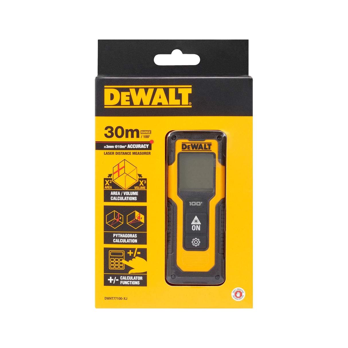 Medidor De Distancia Dewalt Dwht77100-Xj