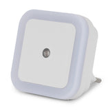 Entac Nachtlicht 0.5w Quadrat. Ww Blanco Dämmerungssensor