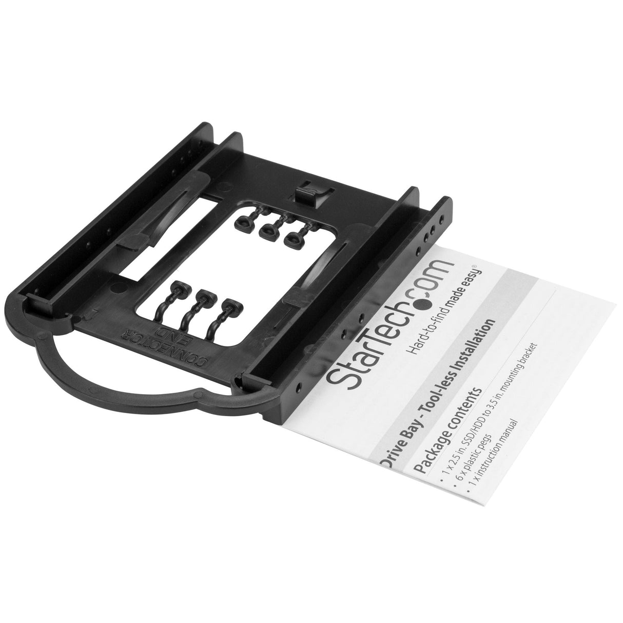 Startech Adaptador Interno Bahía 3.5" A 2.5" Negro