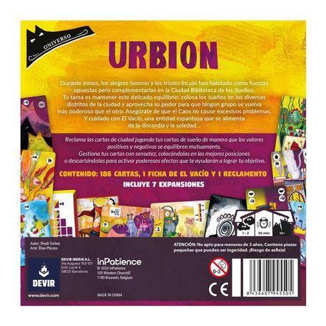 EAN 8436607945505 - Devir Urbion 30 min Juego De Cartas imagen 4