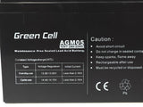 EAN 5902701411510 - Green Cell AGM05 batería para sistema ups Sealed Lead Acid (VRLA) 12 V 7,2 Ah imagen 2