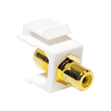 Kab Keystone Verbinder Rca Female > F Female - Yellow Logilink
