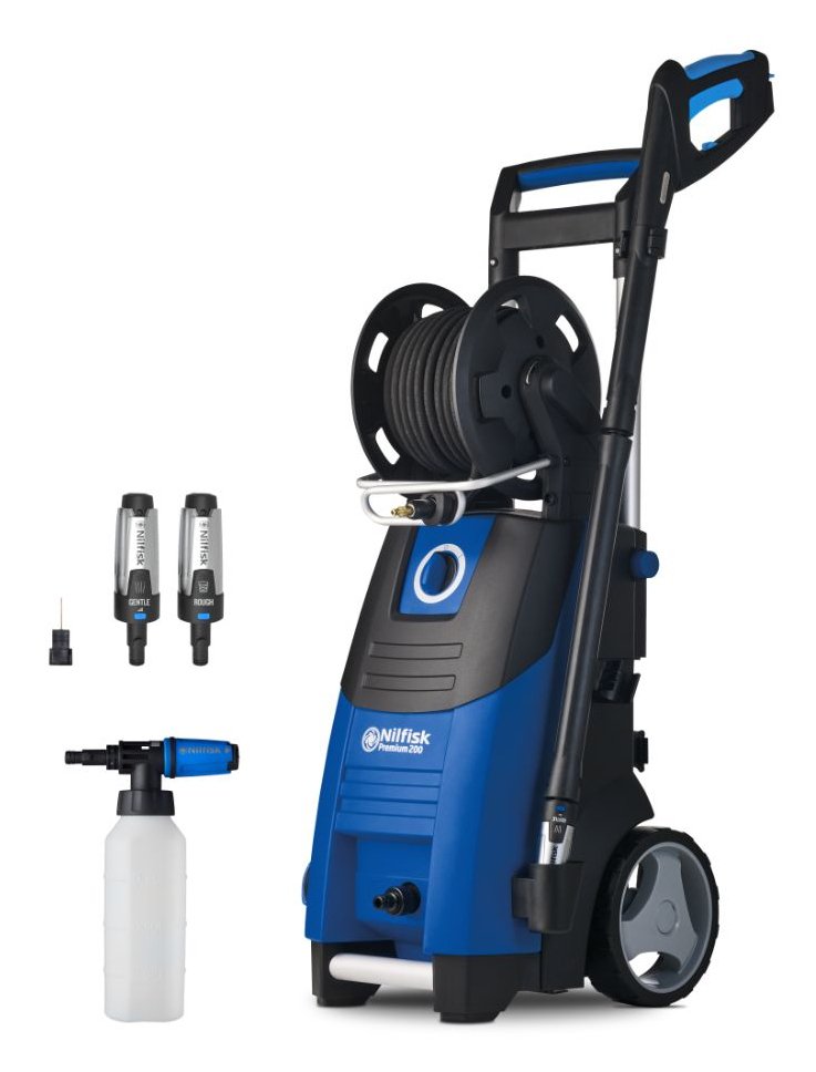Nilfisk Premium 200-15 Eu Hidrolimpiadora Electricidad 650 L/H Azul, Negro