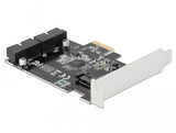 Delock Tarjeta Pci Express A 2 X Cabezales De Pines Internos Para Usb 3.0