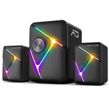 Altavozs 2.1 Inalámbrico Advance Soundphonic Rgb (Negro)
