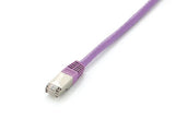 EAN 4015867163221 - Equip 605657 cable de red Púrpura 0,5 m Cat6a S/FTP (S-STP) imagen 2
