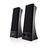 V7 Altavoces Estereo 10w Usb Negro Sp2500-Usb-6e